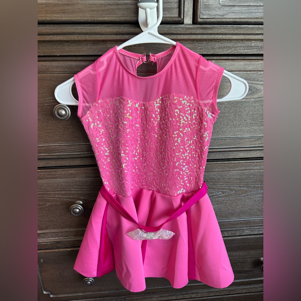 Weissman Pink Dance Costume “Never Gonna Not Dance Again”
